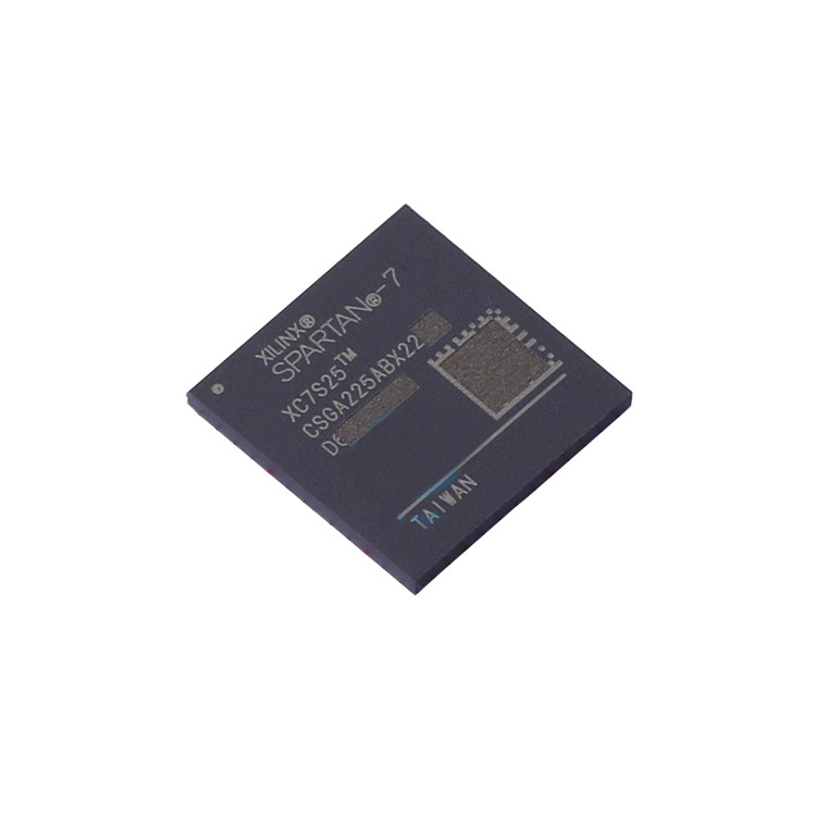 Microplaqueta testada original nova IC XC7S25-1CSGA do circuito integrado da distribuição dos componentes da eletrônica de XC7S25-1CSGA225C CSGA225