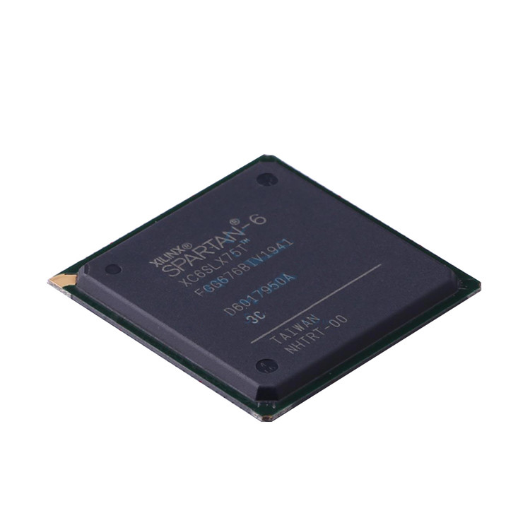 Em I/O conservado em estoque 676FBGA de IC FPGA 348 do circuito integrado de XC6SLX75T-3FGG676C 676-FBGA (27x27)