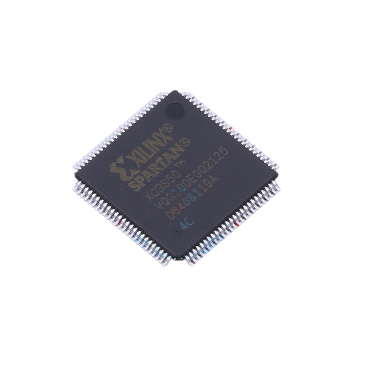 (No estoque) I/O 100VQFP de IC FPGA 63 do circuito integrado de XC3S50-4VQG100C 100-VQFP (14x14)