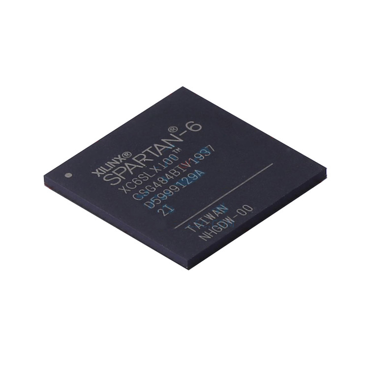 O I/O o mais novo 484CSBGA XC6SLX100-2CSG484I de IC FPGA 338 da disposição de Meilinmchip XC6SLX100 IC Chip Series Field Programmable Gate