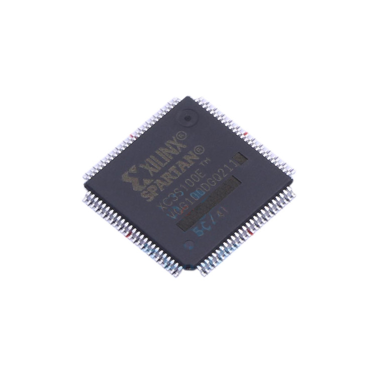 (No estoque) I/O 100VQFP de IC FPGA 66 do circuito integrado de XC3S100E-4VQG100I 100-VQFP (14x14)