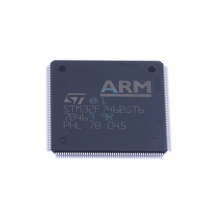 Microcontrolador de 32 bits novo e original IC de STM32F746BGT6 de 216MHz 1MB do FLASH 208-LQFP