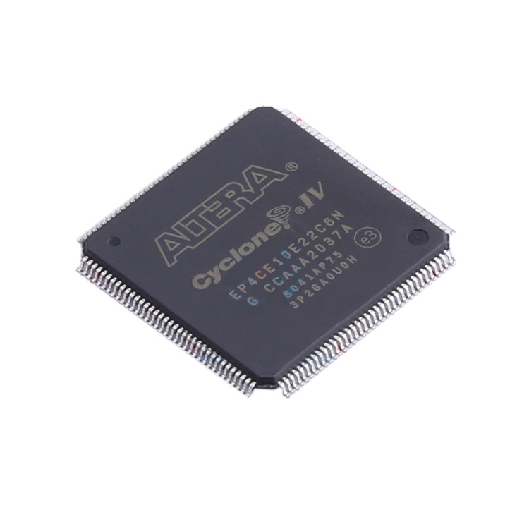 Distribuidor original IC Chip Integrated Circuit EP4CE10E22C8N LQFP-144 IC Chip Stock da peça de EP4CE10E22C8N