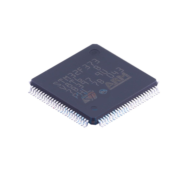 FLASH original 100LQFP da microplaqueta STM32F373V8T6 STM32F373VBT6 STM32F373VCT6 IC MCU 32BIT 128KB de IC do microcontrolador