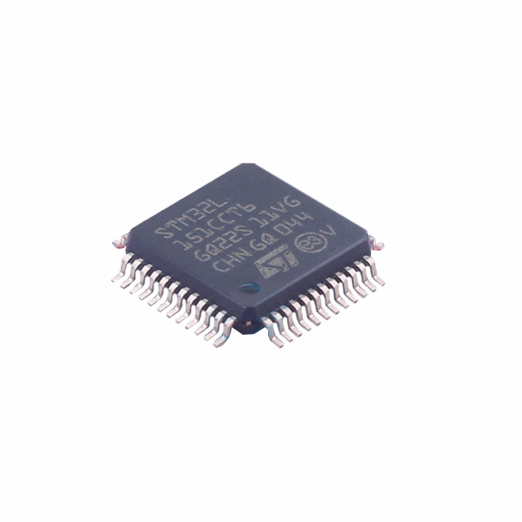 STM32L151CCT6 componentes LQFP-48 eletrônicos novos e originais de STM32L151CCT6 na microplaqueta conservada em estoque STM32L151 de IC do circuito integrado