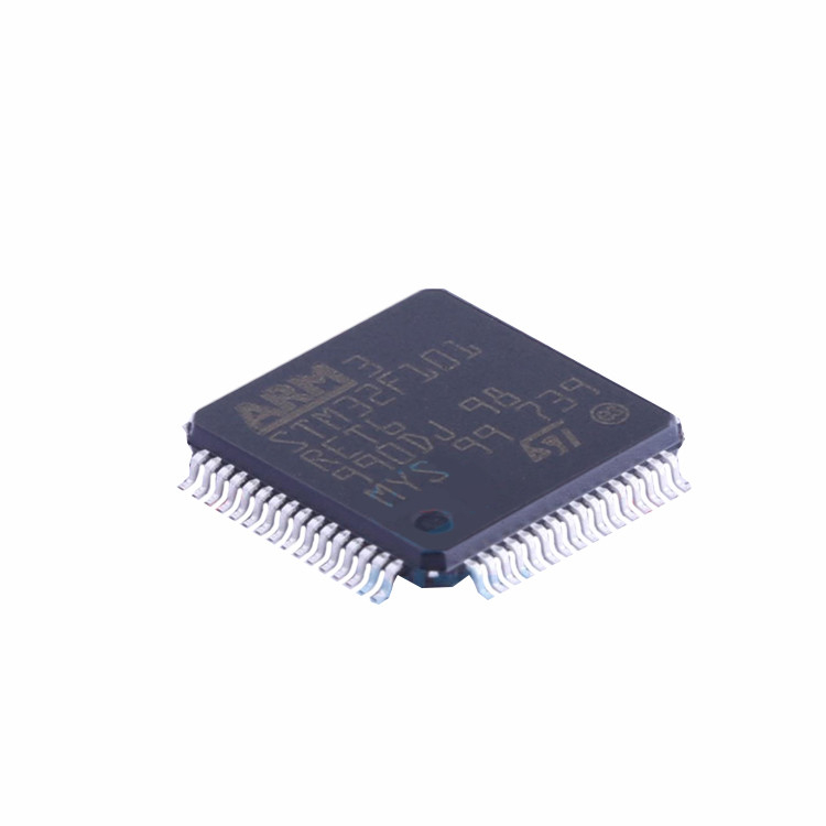 Componentes LQFP-64 eletrônicos novos e originais de STM32F101RET6 na microplaqueta conservada em estoque STM32F101RET6 de IC do circuito integrado