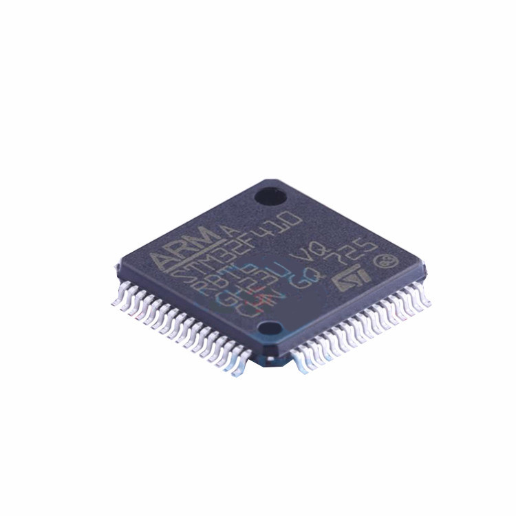 STM32F410RBT6 circuito integrado componente original novo STM32F410RBT6 do microcontrolador MCU 32bit LQFP-64 Chip Electronic