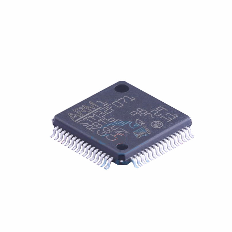 Componentes LQFP-64 eletrônicos novos e originais de STM32F071RBT6 na microplaqueta conservada em estoque STM32F071RBT6 de IC do circuito integrado