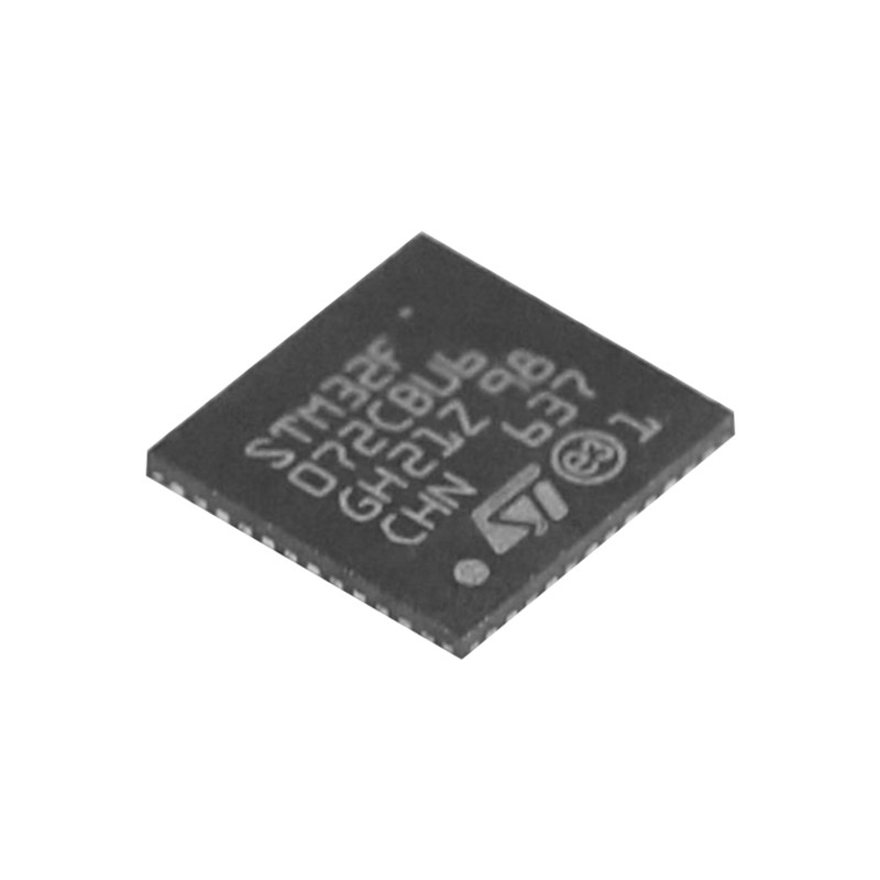 Microplaqueta testada original nova IC STM32F072CBU6 do circuito integrado da distribuição dos componentes de STM32F072CBU6 UFQFPN-48