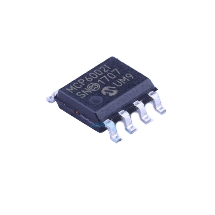 MCP6002T-I/SN novo e original de MCP6002T-I/SN   SOIC-8   Circuito integrado