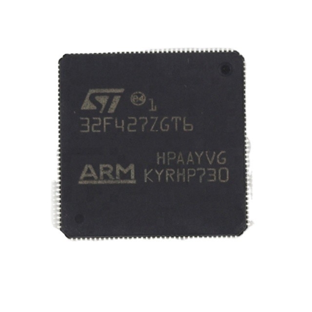 Nos circuitos integrados INSTANTÂNEOS conservados em estoque STM32F427ZGT6 dos estoques da eletrônica 144LQFP de IC MCU 32BIT 1MB dos microcontroladores