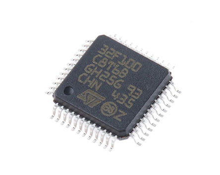 Nos circuitos integrados 48LQFP STM32F100C8T6B componentes eletrônicos INSTANTÂNEOS conservados em estoque de IC MCU 32BIT 64KB dos microcontroladores