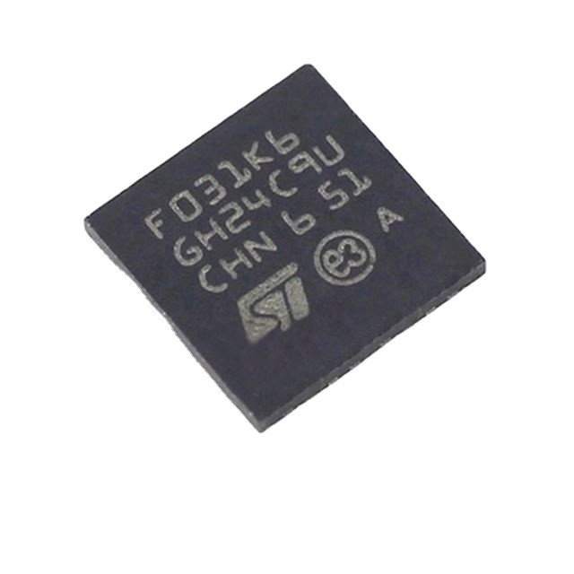 Nos circuitos integrados 32UFQFPN STM32F031K6U6 componentes eletrônicos INSTANTÂNEOS conservados em estoque de IC MCU 32BIT 32KB dos microcontroladores