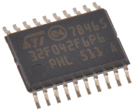 Nos circuitos integrados 20TSSOP STM32F042F6P6 componentes eletrônicos INSTANTÂNEOS conservados em estoque de IC MCU 32BIT 32KB dos microcontroladores