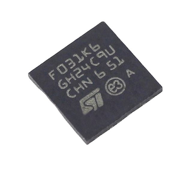 Nos circuitos integrados 32UFQFPN STM32F031K6U6 componentes eletrônicos INSTANTÂNEOS conservados em estoque de IC MCU 32BIT 32KB dos microcontroladores