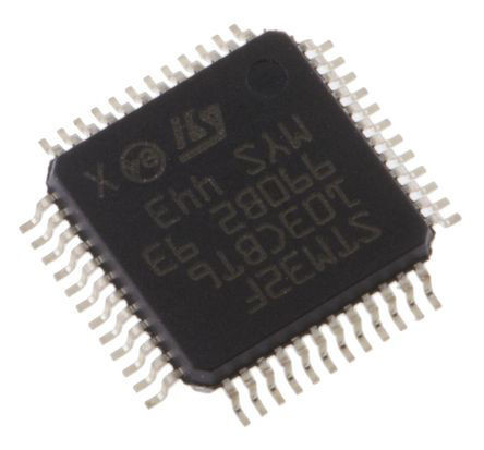 Na microplaqueta programável de 32 bits conservada em estoque STM32F070CBT6 do FLASH QFP48 MCU IC de STM32 AVR Mirocontroller 48MHz 128KB (128K x 8)