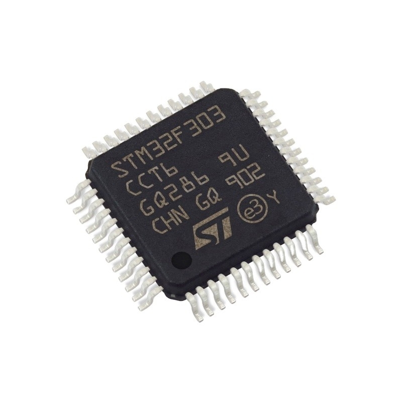 Nos circuitos integrados 48LQFP STM32F303CCT6 componentes eletrônicos INSTANTÂNEOS conservados em estoque de IC MCU 32BIT 256KB dos microcontroladores