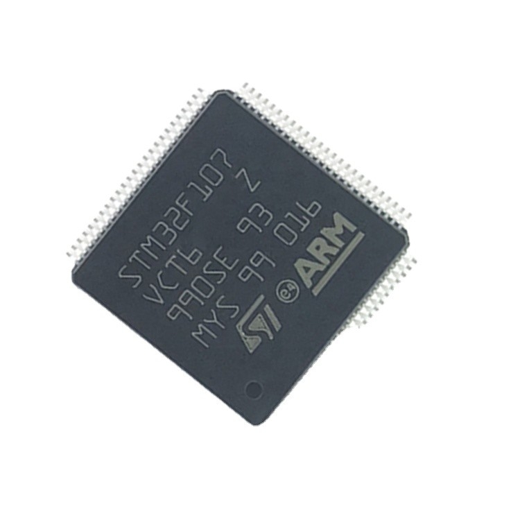 Nos circuitos integrados eletrônicos conservados em estoque STM32F107VCT6 dos componants do FLASH 100LQFP de IC MCU 32BIT 256KB dos microcontroladores