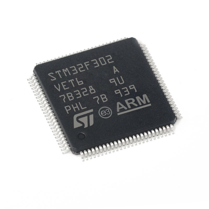Qualidade de Chuangyunxinyuan STM32F302VET6 no microcontrolador componente eletrônico LQFP100 STM32F302VET6 do circuito integrado MCU da loja