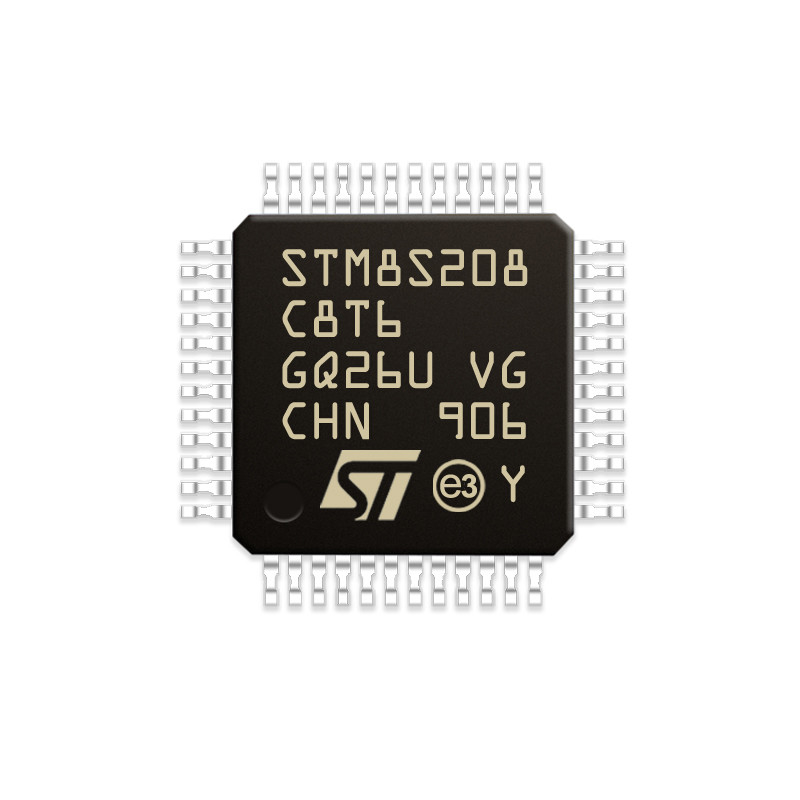 Microcontrolador INSTANTÂNEO de 8 bits IC STM8S005C6T6 da série de Chuangyunxinyuan STM8S005C6T6 MCU 16MHz 32KB 48-LQFP STM