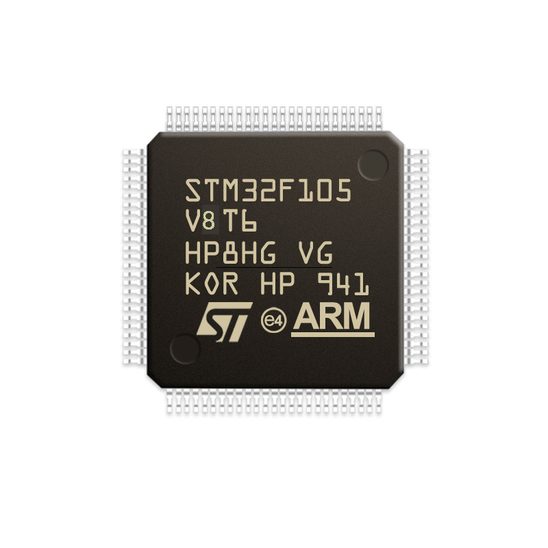 Microplaqueta conservada em estoque original original STM32F105VCT6 do circuito integrado do microcontrolador LQFP64 MCU de Chuangyunxinyuan STM32F105VCT6 IC