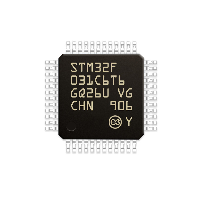 Microcontrolador INSTANTÂNEO de 8 bits IC STM32F031C6T6 da série de Chuangyunxinyuan STM32F031C6T6 MCU 16MHz 32KB 48-LQFP STM