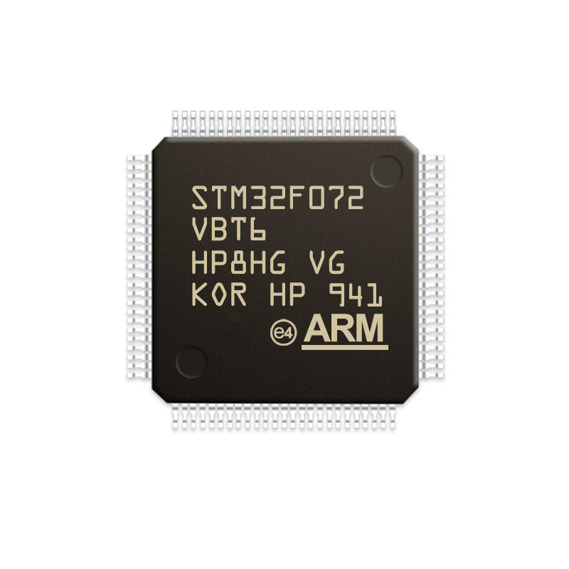 Qualidade de Chuangyunxinyuan STM32F072VBT6 no microcontrolador componente eletrônico LQFP100 STM32F072VBT6 do circuito integrado MCU da loja
