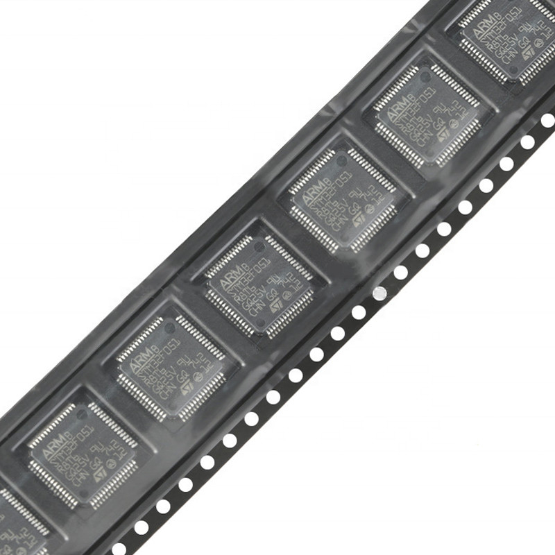Tipo original do FLASH 64LQFP STM32F STM32F051 STM32F051R8T6 de IC MCU 32BIT 64KB do circuito integrado do microcontrolador