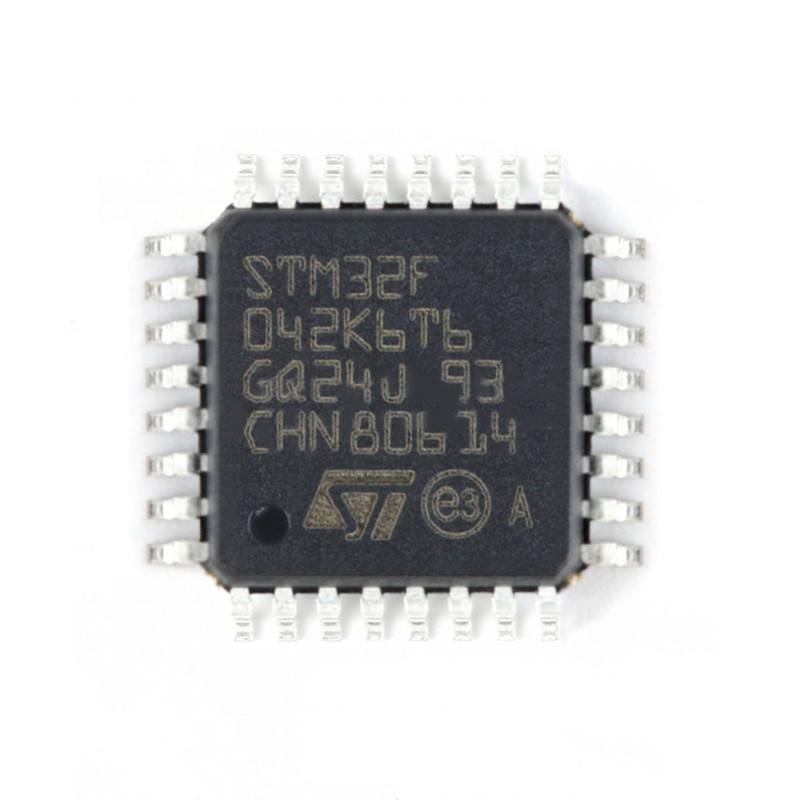 Tipo original do FLASH 32LQFP STM32F STM32F042 STM32F042K6T6 de IC MCU 32BIT 32KB do circuito integrado do microcontrolador