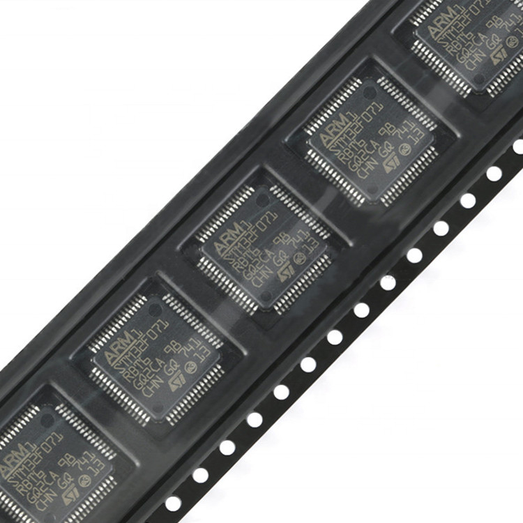 FLASH 64LQFP STM32F071 STM32F071RB STM32F071RBT6 de IC MCU 32BIT 128KB da microplaqueta de IC dos circuitos integrados dos componentes eletrônicos