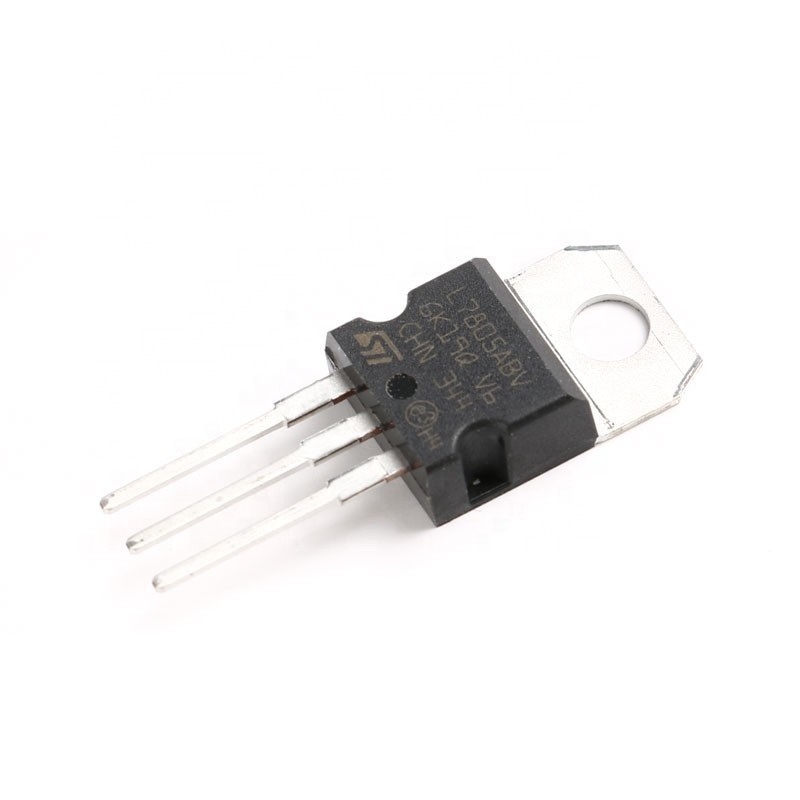 Original de Chuangyunxinyuan novo na gestão IC TO-220 L7805A IC Chip Integrated Circuit Electronic Supplies L7805ABV do poder conservado em estoque