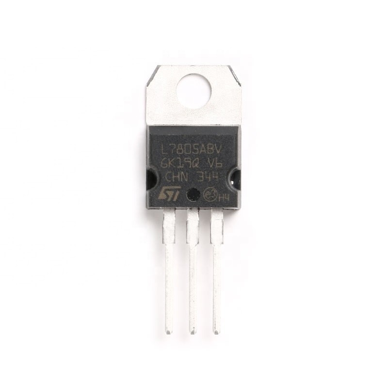 Original de Chuangyunxinyuan novo na gestão IC TO-220 L7805A IC Chip Integrated Circuit Electronic Supplies L7805ABV do poder conservado em estoque