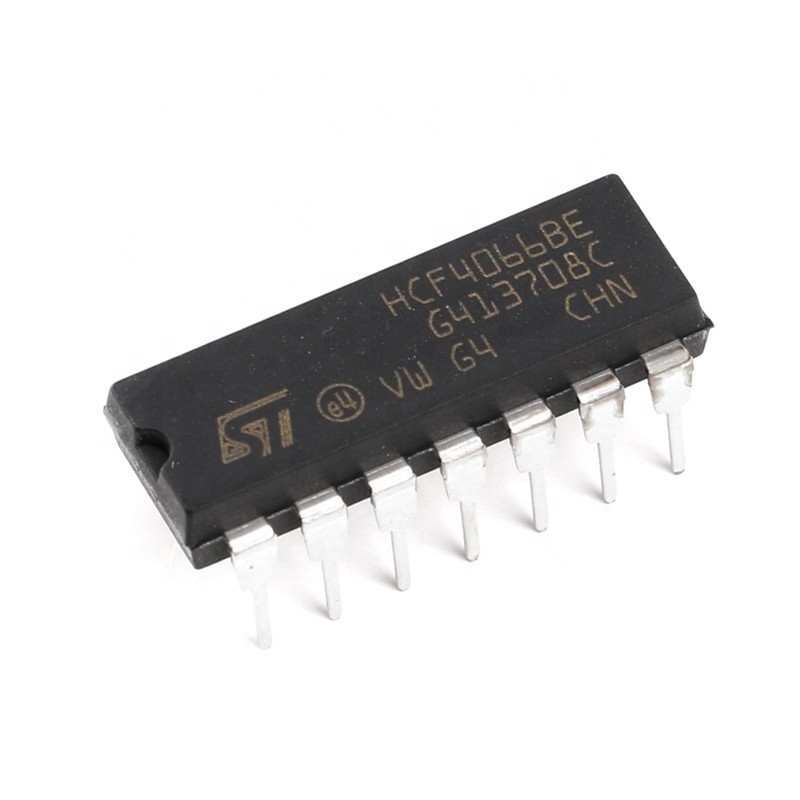 Chuangyunxinyuan DIP14 no componente eletrônico original conservado em estoque IC Chip Integrated Circuit Electric Supplies NOVO HCF4066BEY