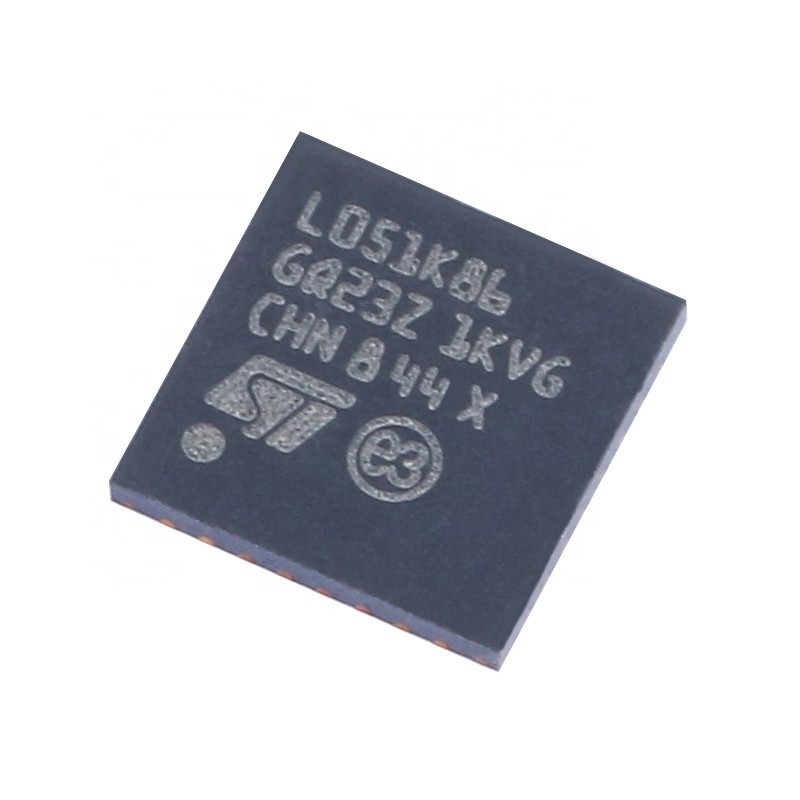 Chuangyunxinyuan FLASH novo e original 32UFQFPN STM32L051K8U6 de STM32 do BRAÇO Cortex-M0+ IC MCU 32BIT 64KB