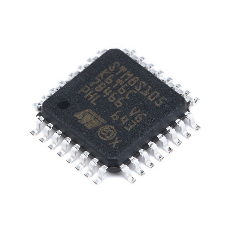 Os microcontroladores encaixados originais componentes IC da eletrônica BOM LQFP32 dos circuitos integrados de Chuangyunxinyuan lascam STM8S105K6T6C