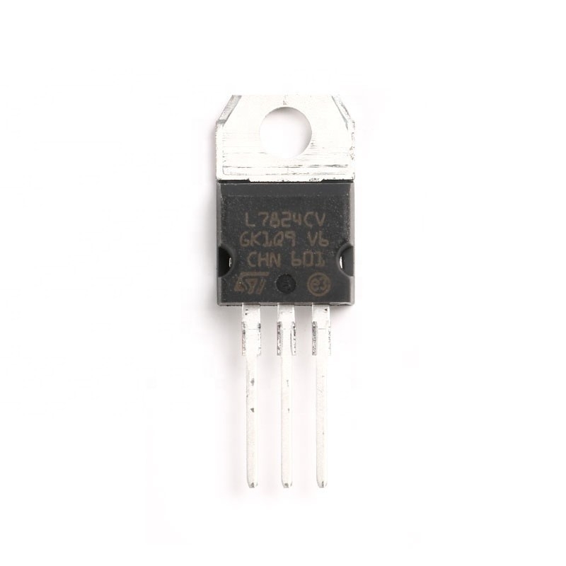 Microplaqueta elétrica genuína original L7824CV do regulador de tensão das fontes de Chuangyunxinyuan LM7824 24V 1.5A TO-220