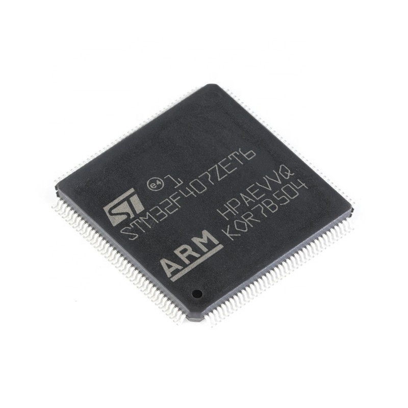 Original elétrico de 32 bits do microcontrolador das fontes do ARM Cortex M4 MCU 512KB 144-LQFP de Chuangyunxinyuan STM32 em STM32F407ZET6 conservado em estoque