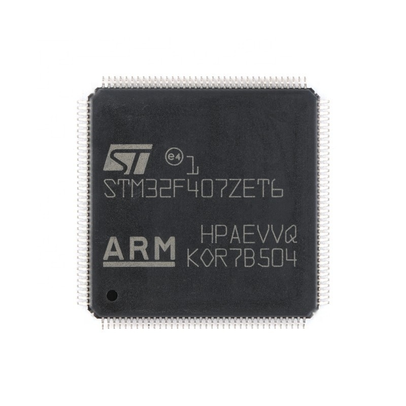 Original elétrico de 32 bits do microcontrolador das fontes do ARM Cortex M4 MCU 512KB 144-LQFP de Chuangyunxinyuan STM32 em STM32F407ZET6 conservado em estoque