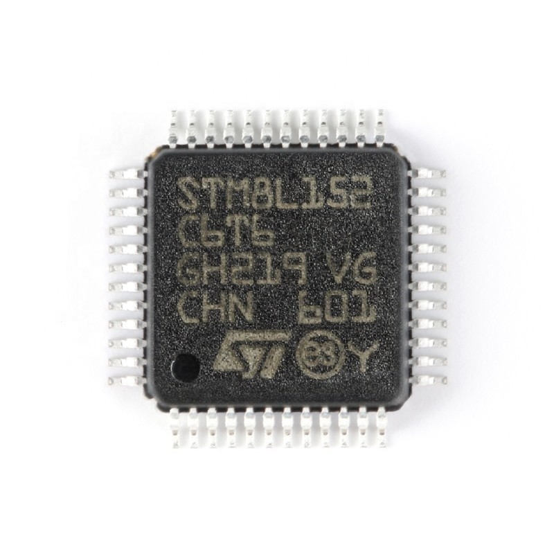 Chuangyunxinyuan na eletrônica componente elétrica INSTANTÂNEA CONSERVADA EM ESTOQUE STM8L152C6T6 das fontes da MICROPLAQUETA MCU 8BIT 32KB 48LQFP STM de IC
