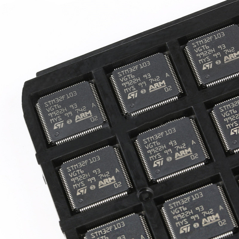 Circuitos integrados LQFP100 original novo MCU STM32F103VGT6 CI dos componentes eletrônicos de Chuangyunxinyuan IC STM32F103VGT6