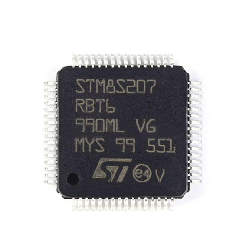 Motorista de 8 bits STM8S207RBT6 CI do log S do regulador de tensão de Mrocontrollers das fontes dos componentes do elétron