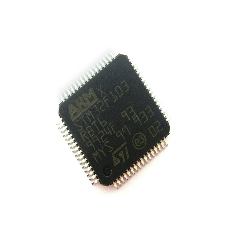 Pino 2.5v/3.3v 64 Lqfp CI instantâneo de 32 bits do M3 Risc 128kb do braço Stm32f1 de STM32F103RBT6 Mcu