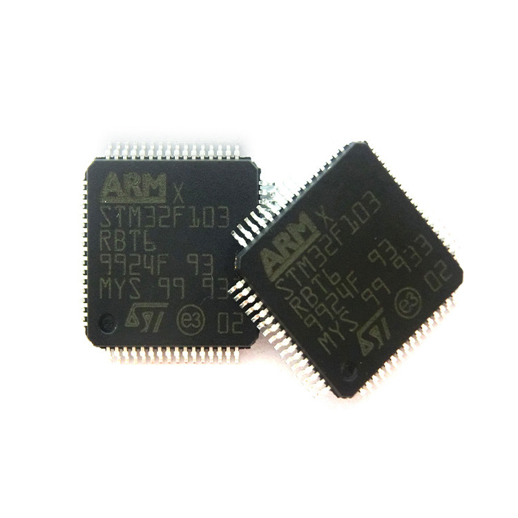 Pino 2.5v/3.3v 64 Lqfp CI instantâneo de 32 bits do M3 Risc 128kb do braço Stm32f1 de STM32F103RBT6 Mcu