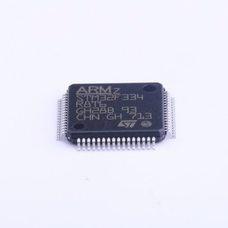 Bandeja instantânea de 32 bits do ARM Cortex STM32 M4 RISC 64KB 2.5V/3.3V 64-Pin LQFP de MCU - bandejas STM32F334R8T6 IC