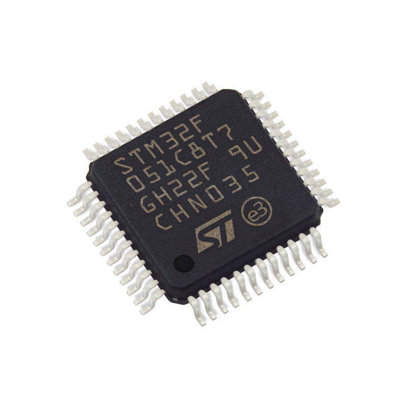 Circuitos integrados STM32F051C8T7 IC do microcontrolador de IC MCU dos componentes eletrônicos de Chuangyunxinyuan STM32F051C8T7 LQFP48 no ESTOQUE