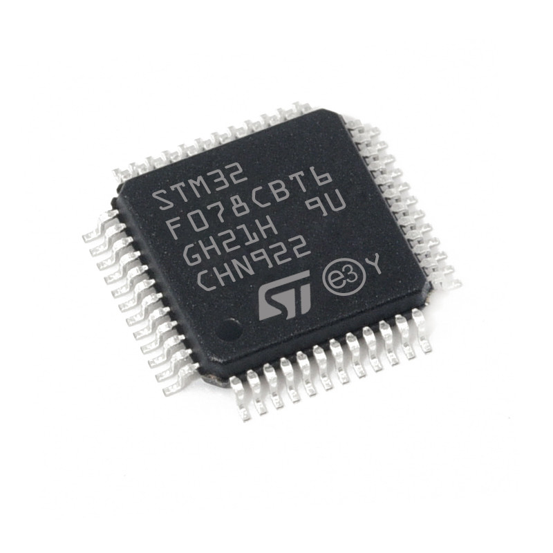 MICROPLAQUETA original brandnew de IC STM32F078CBT6 do microcontrolador do circuito integrado dos componentes eletrônicos