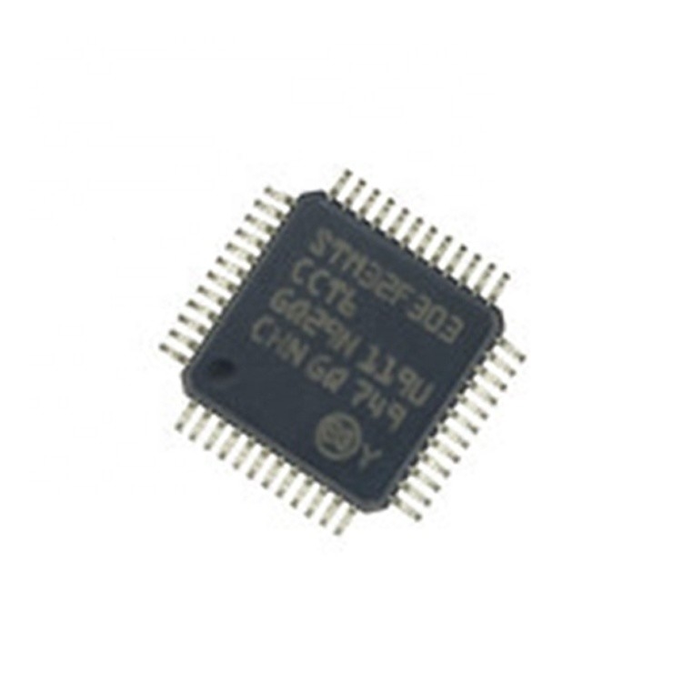 Pino 2.5V/3.3V 48 Lqfp Tray Chip STM32F303CCT6 instantâneo de 32 bits de STM32F303 MCU STM32F 256Kb EM IC CONSERVADO EM ESTOQUE
