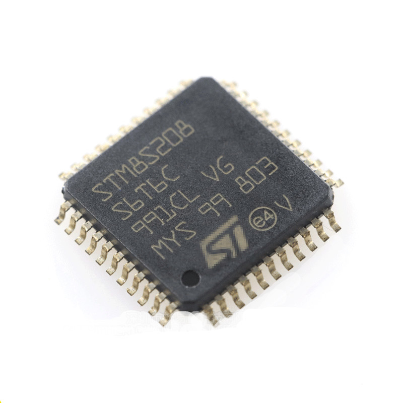 Memória Flash de 8 bits MCU do circuito integrado 24MHz32KB de Mirocontroller LQFP44 da microplaqueta de STM8S208S6T6C STM8S208S6T6