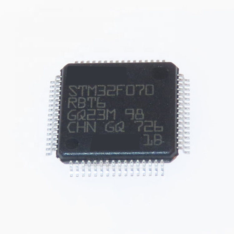 Da memória Flash original nova do circuito integrado de Chuangyunxinyuan microcontrolador de 32 bits STM32F070RBT6 IC STM32 STM32F070
