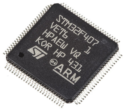 BRAÇO autêntico original Cortex-M4 168MHz/512KB RAM instantâneo do microcontrolador STM32F407VET6: 196KB IC